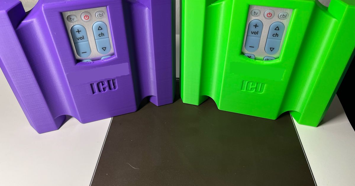 TV remote caddy by billyprints2023 Download free STL model