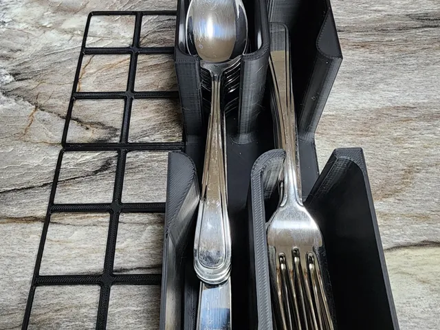 Gridfinity Cutlery Organizers
