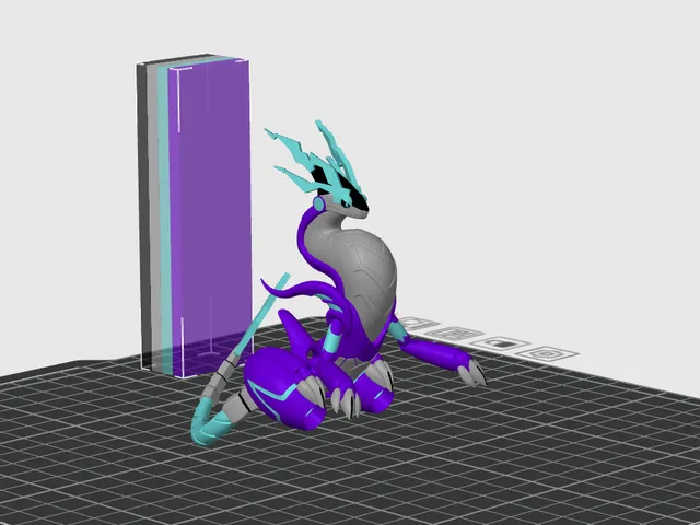 Multicolor Miraidon 4 colors Pokémon