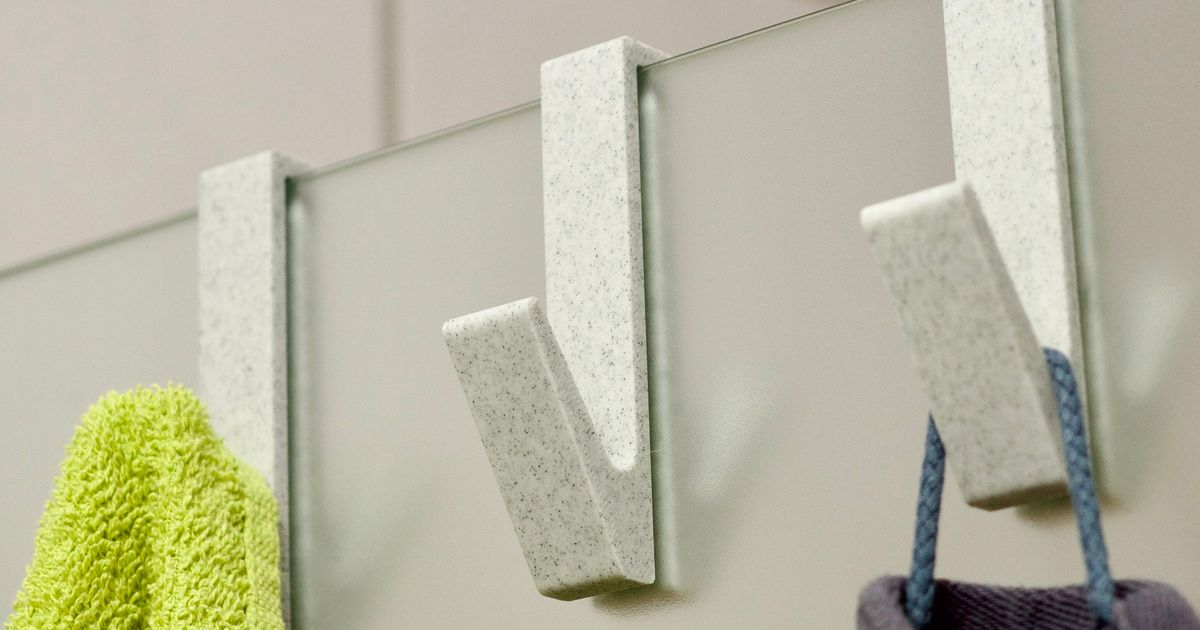 Shower Glass Towel Hook von s.e.b. Kostenloses STLModell