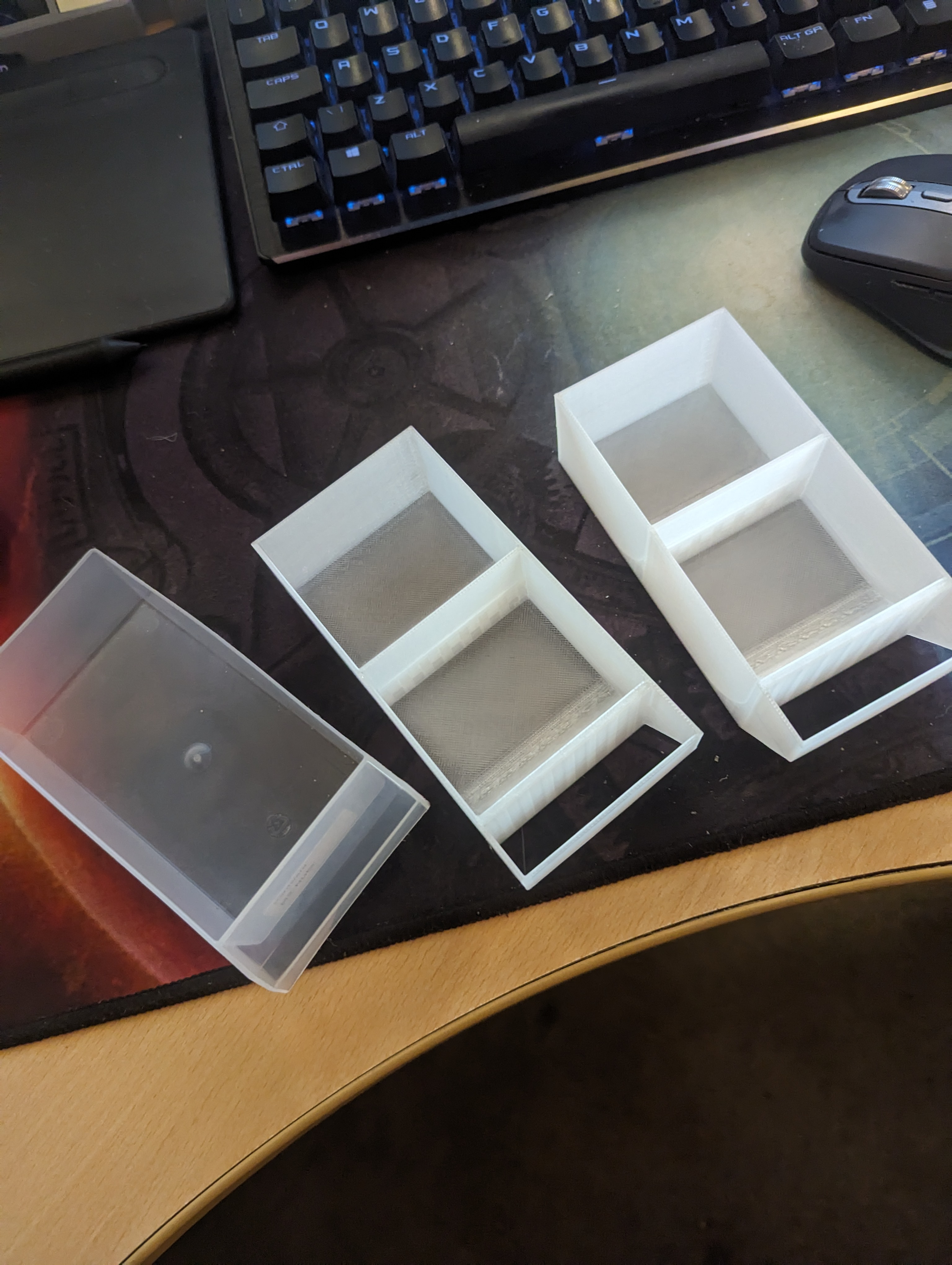 Multi compartment drawer
