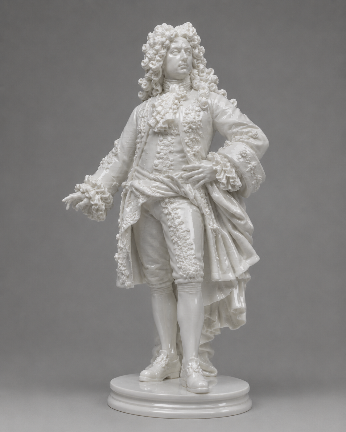 Statue eines aristokratischen Mannes/Statue of an Aristocratic Man