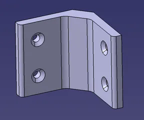 Bracket for M3/M4 screws