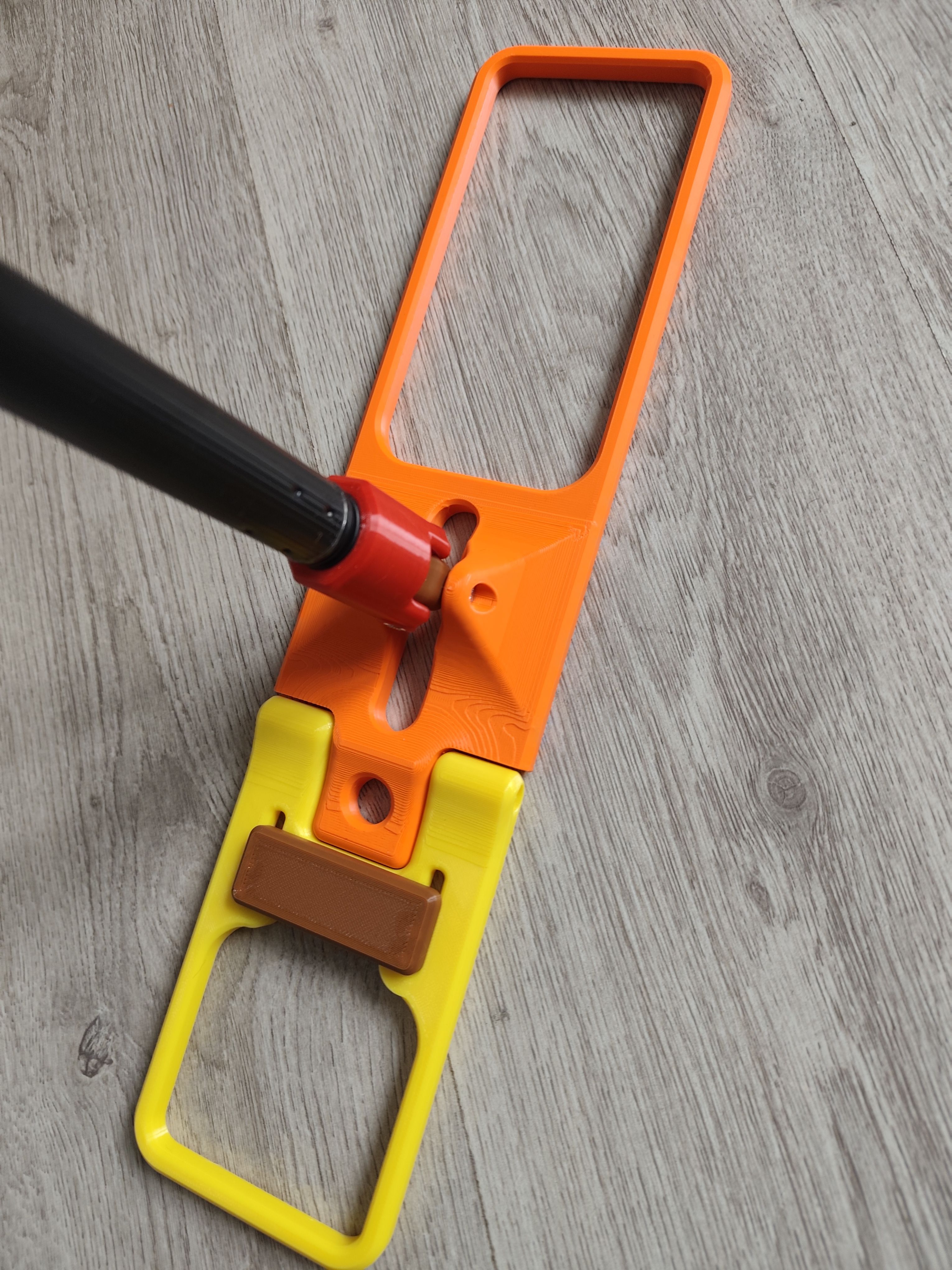 Flat floor mop