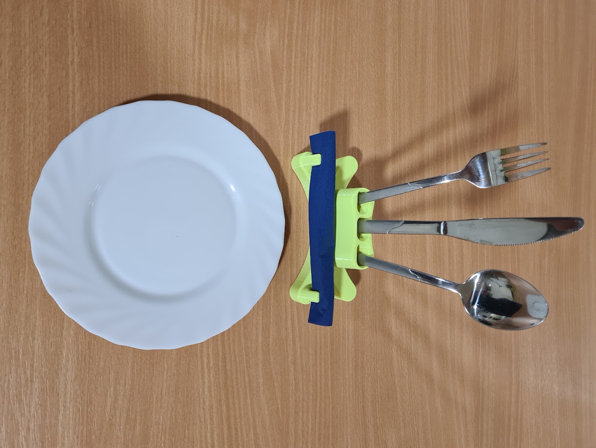 Placemat Cutlery Holder by Wilko_SLO Download free STL model