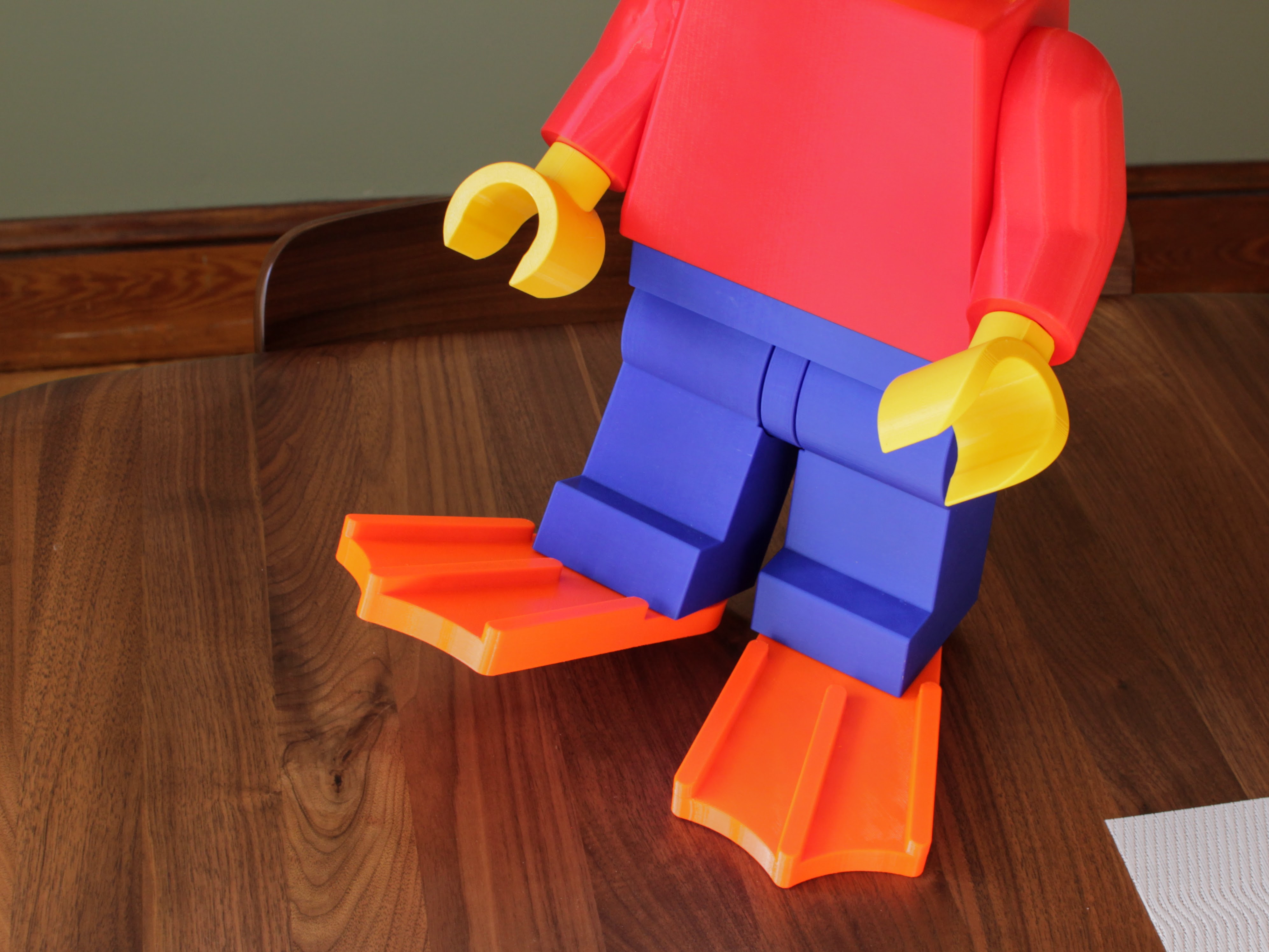 Mega Brick flippers (10:1 scale) by Julia Ebert | Download free STL ...