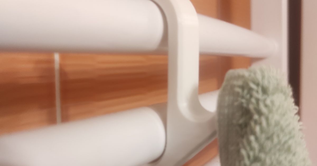 Hook for drying towels by Štěpán Reif Download free STL model