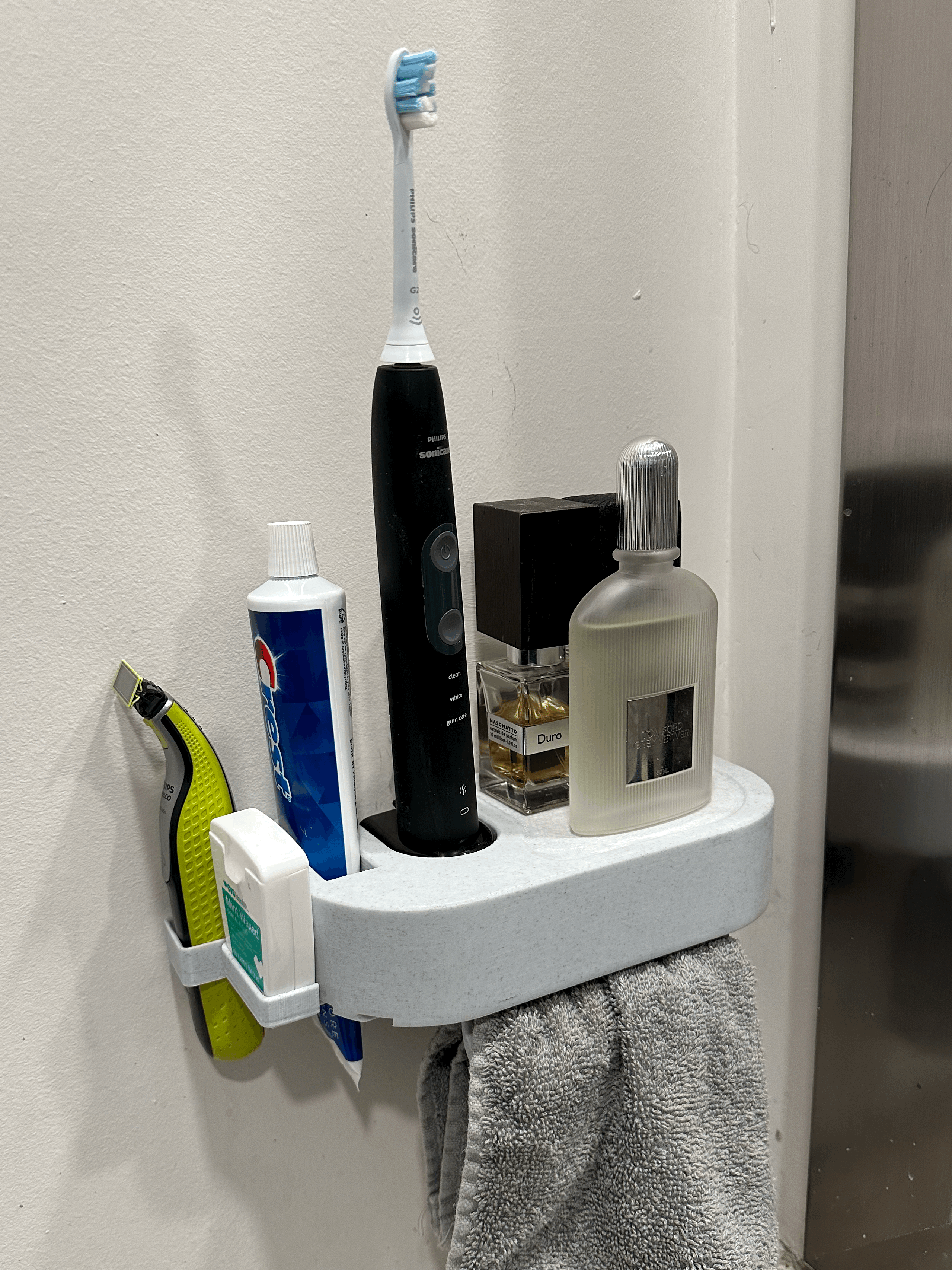 Modular Outlet Shelf for Phillips SonicCare