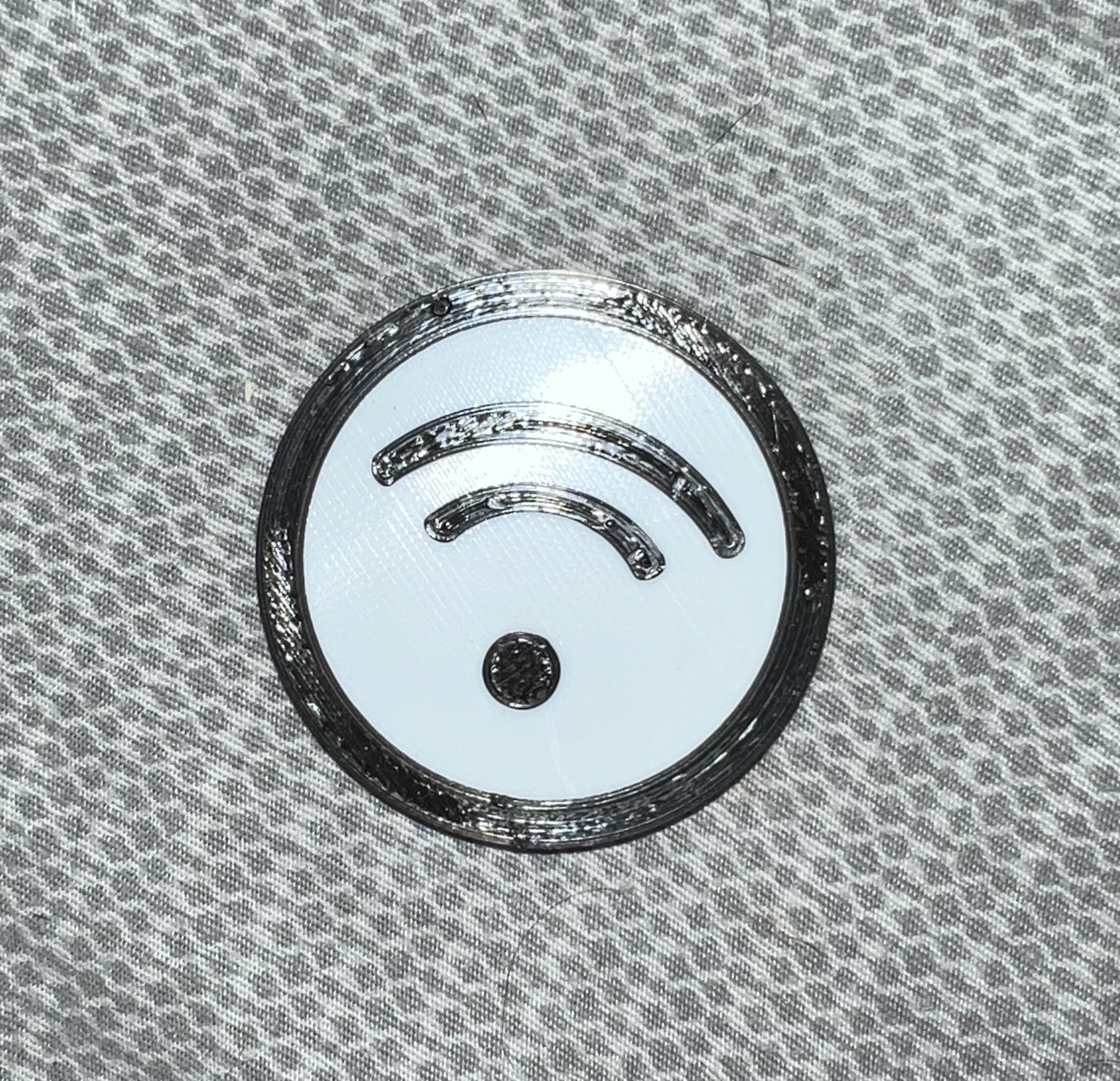 Wifi Embeded NFC tag, with WiFi logo