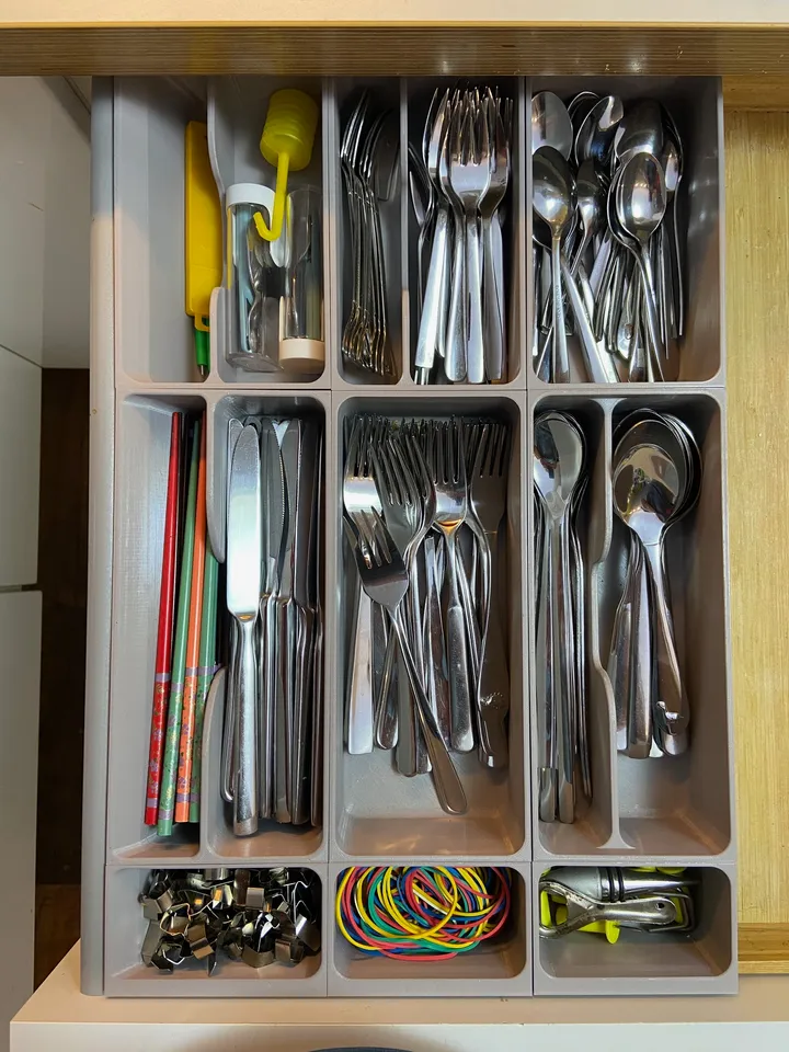 Cutlery Tray for old Ikea 60cm drawers / Besteckeinrichtung für Ikea Besteck-Schublade by Klaus