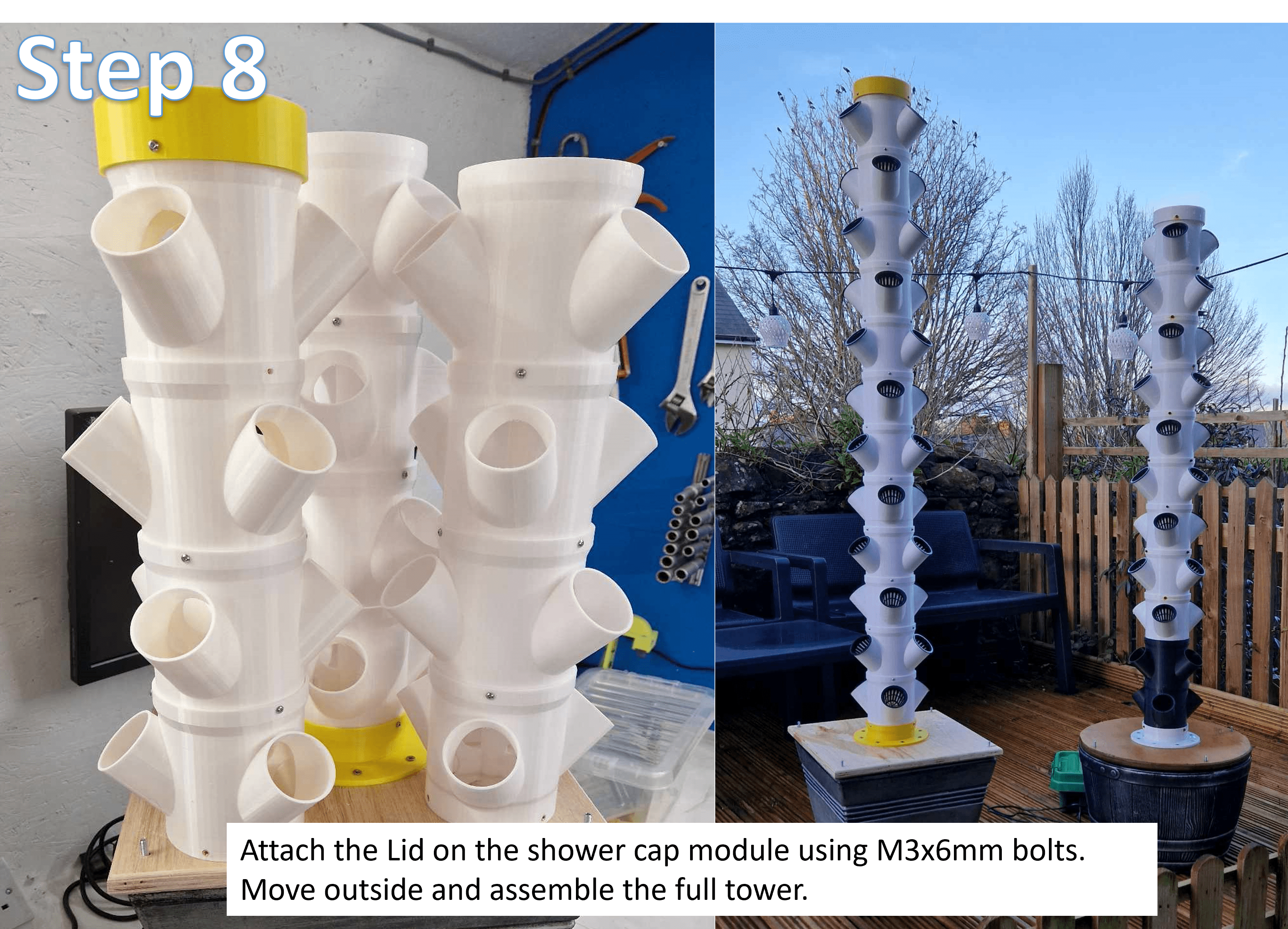 Miniatura 13 do modelo 3D Modular Hydroponics Tower