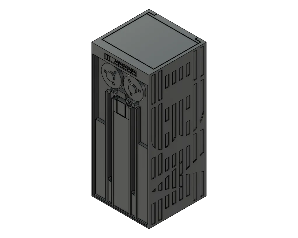 IBM 729 Pencil Box & Piggy Bank by Justin B | Download free STL