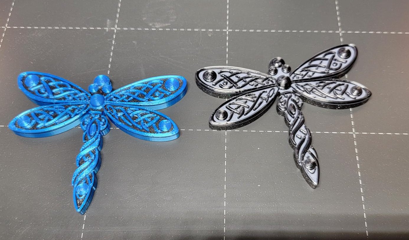 Miniatura 3 do modelo 3D Dragonfly Pendant