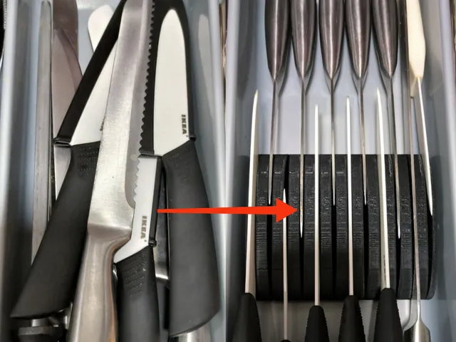 Knife organizer - Organizador cuchillos