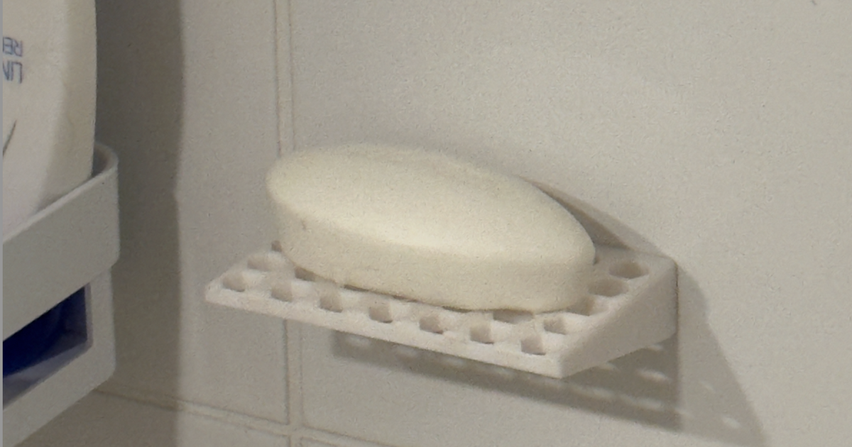 Soap Holder by Santiago Lozano Download free STL model