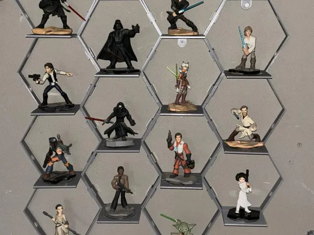 Hexagonal Wall Mount for display