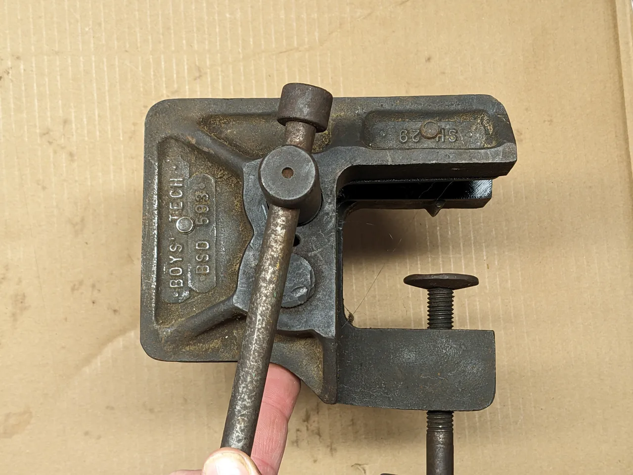 Corner vise hot sale