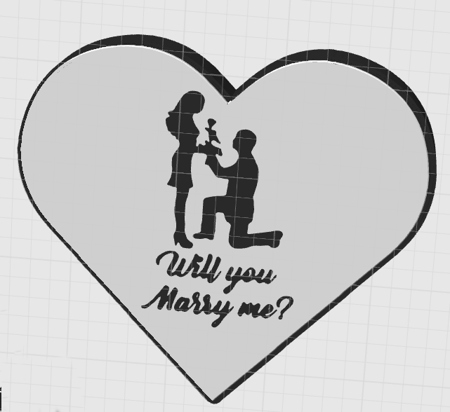 Will you marry me by Dukone.dev | Download free STL model | Printables.com