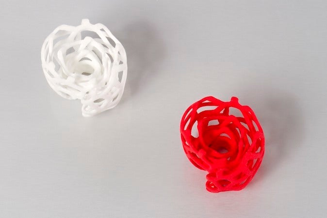 Miniatura 4 do modelo 3D Lace Digital Rose