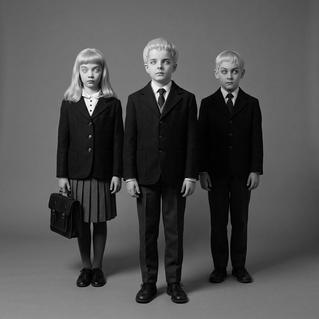 Village of the Damned - Creepy British Kids - 1960