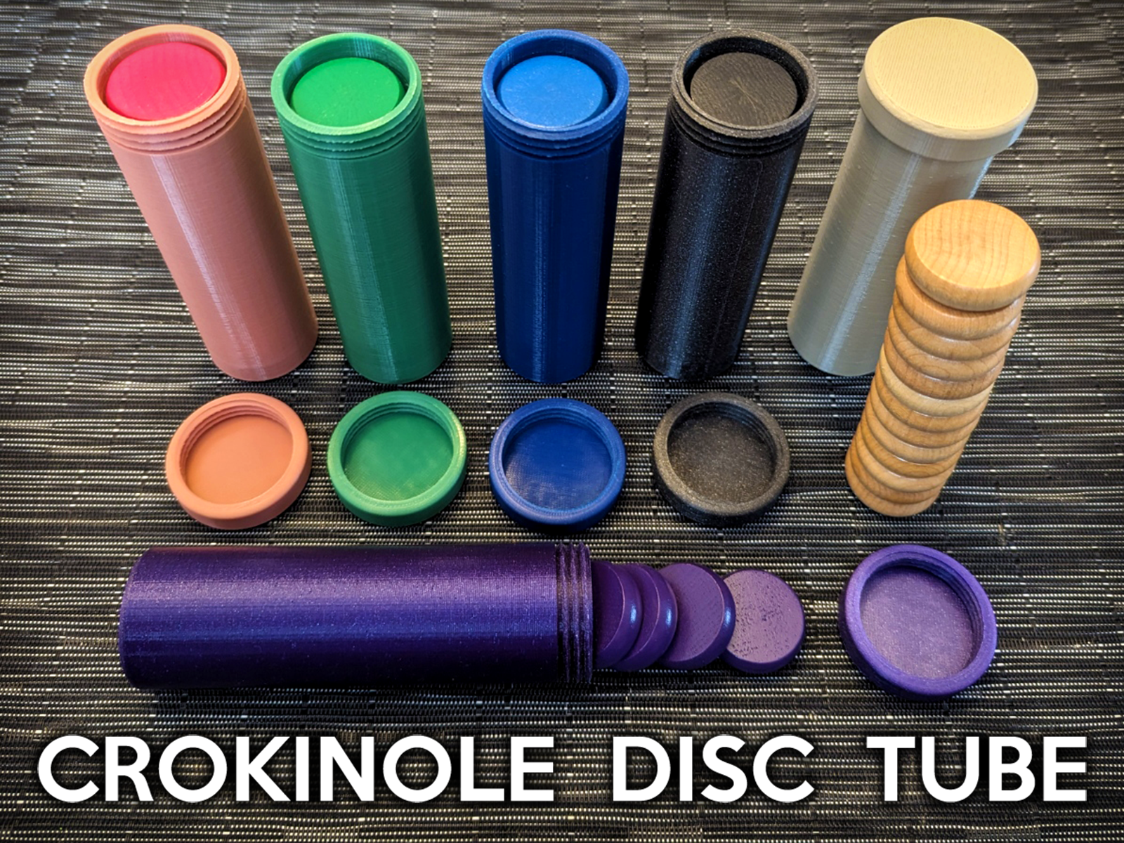 Crokinole Disc Tube