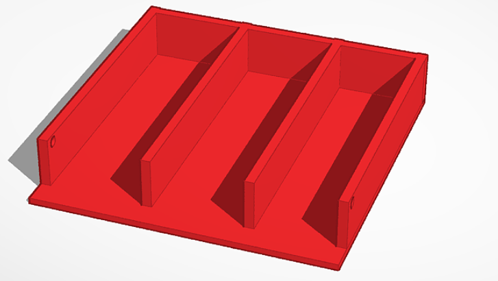 Folding Silverware Container — miniatura 2