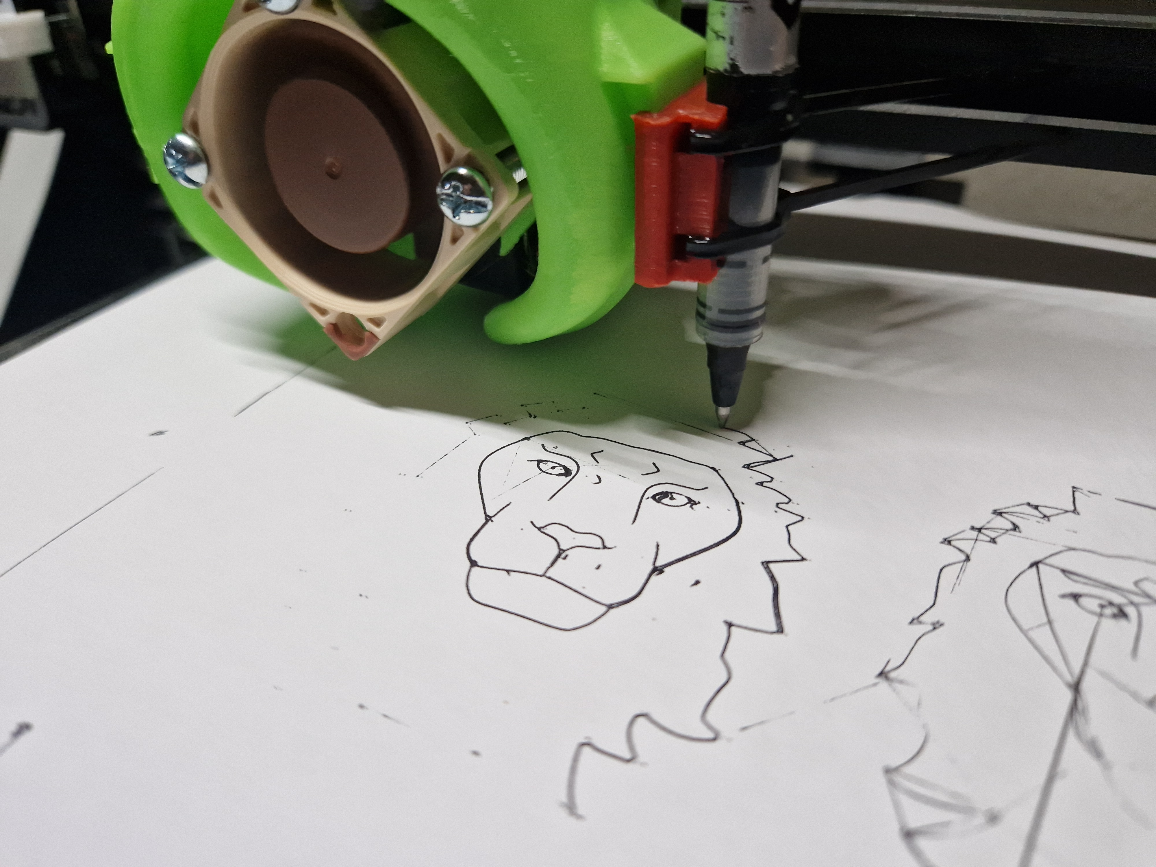 Pen mount for Briss Fang