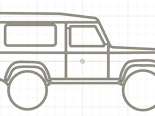 Land Rover Defender Wallart