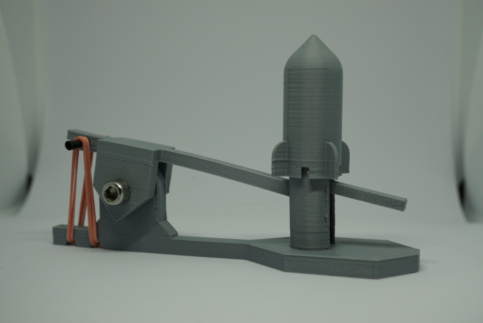 Miniatura 2 do modelo 3D desktop rocket launcher
