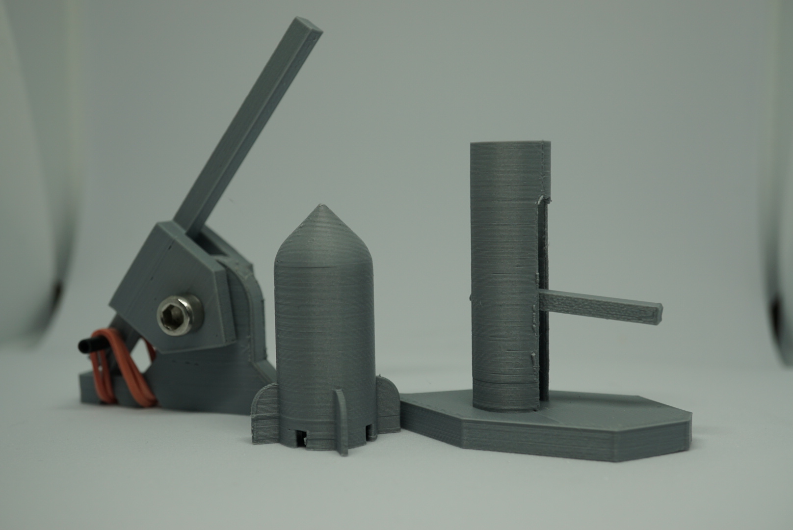 Miniatura 3 do modelo 3D desktop rocket launcher