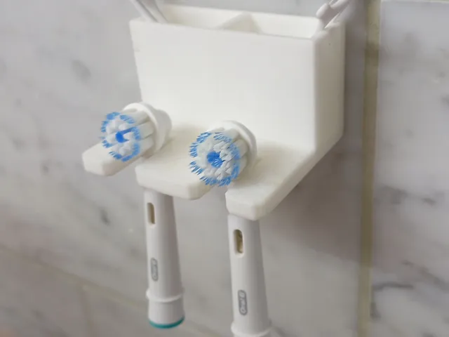 Double Oral-B Toothbrushholder
