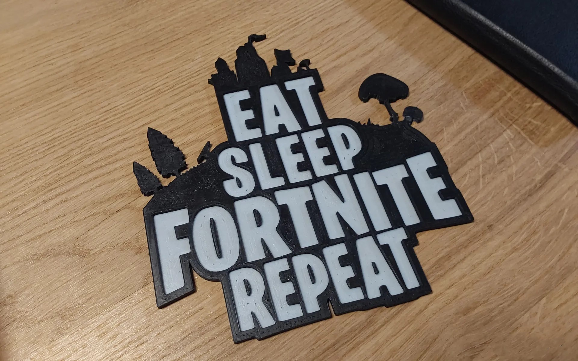 Fortnite Eat Sleep Fortnite Repeat By Ts3d Download Free Stl Model