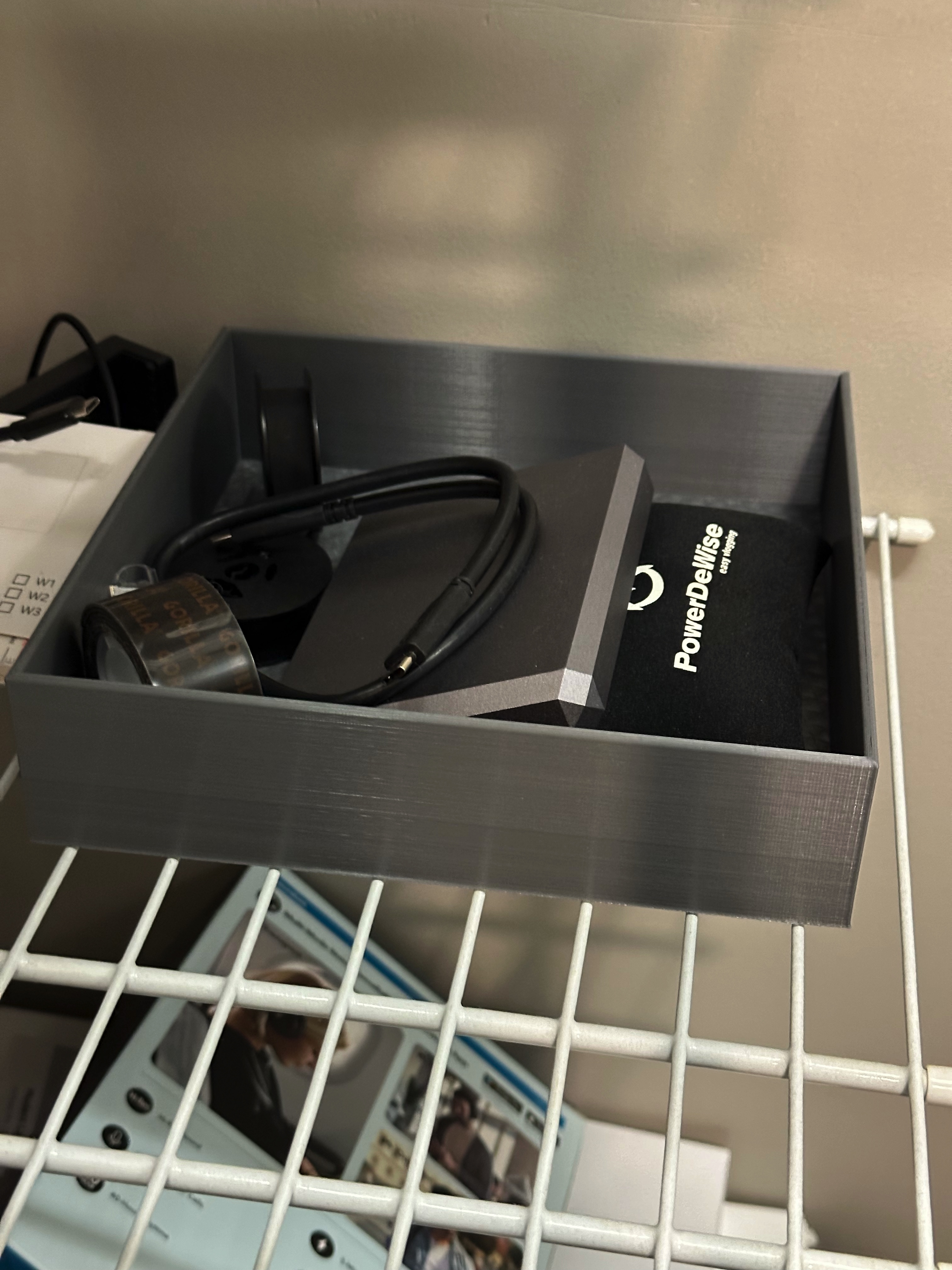 Wire Shelf Bin - Customizable