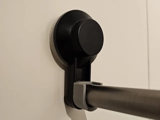 IKEA Tisken rod holder , Shower curtain Clothdryer
