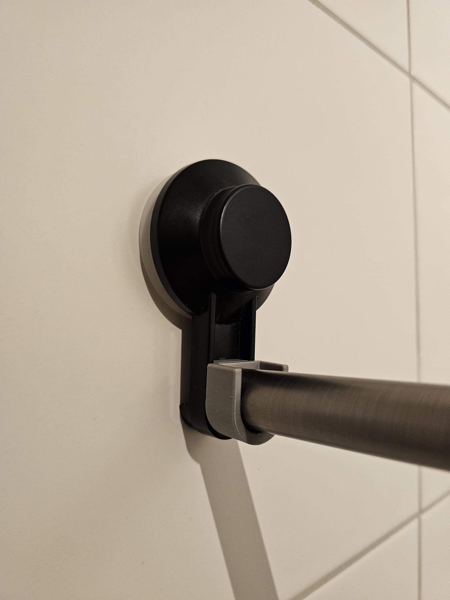 IKEA Tisken rod holder , Shower curtain Clothdryer by Otty_Skipper | Download free STL model ...