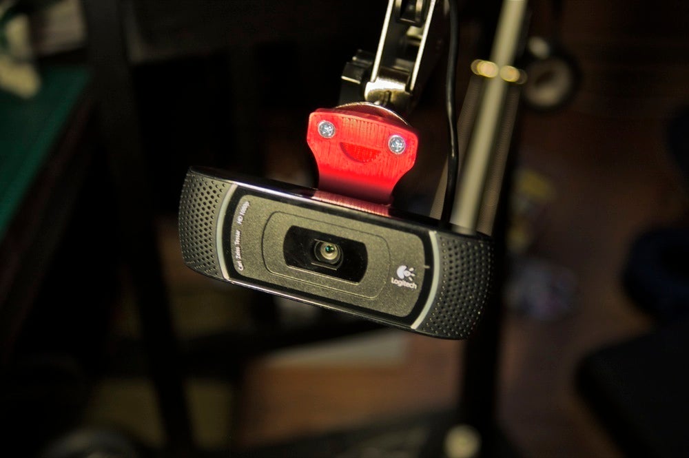 WALT the Webcam Mount (Logitech C910)