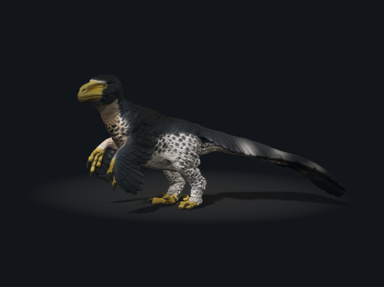 Dakotaraptor Figurine
