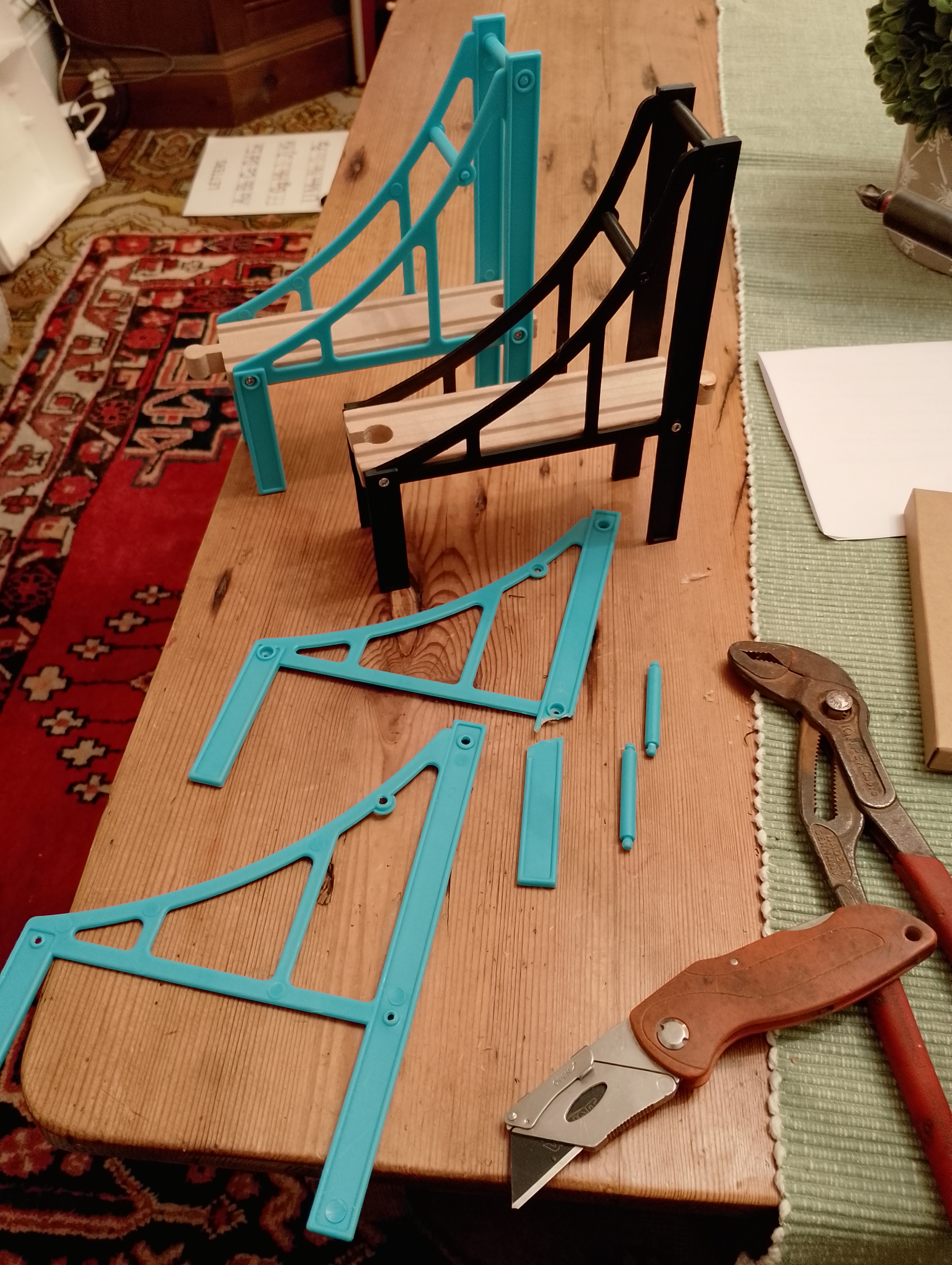 Brio/Ikea Wooden Train Bridge