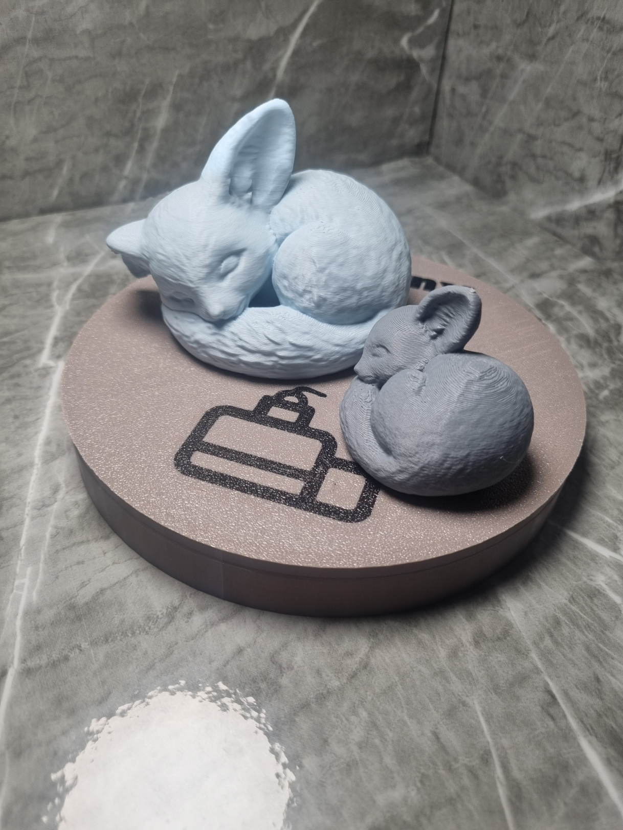 Sleeping Fennec Fox