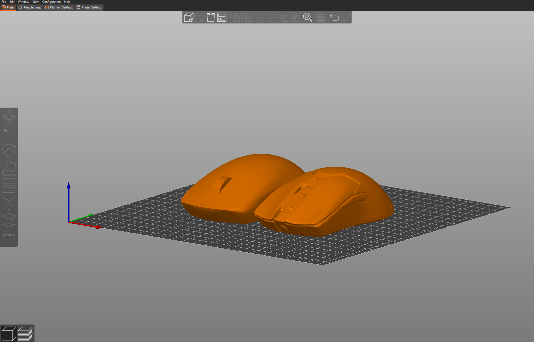 TEST SHAPE Razer Viper Mini ZS-VM Mouse Mod Shape Test