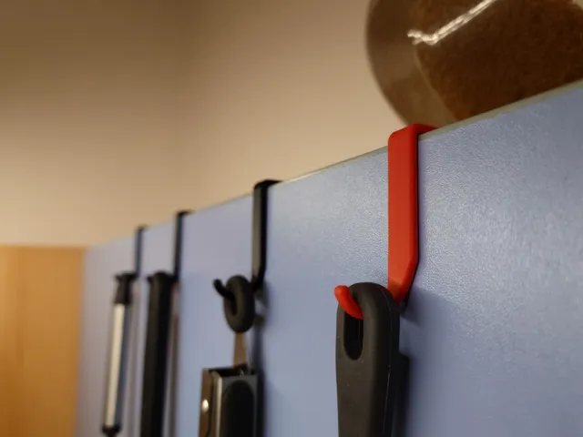 Cupboard door hook