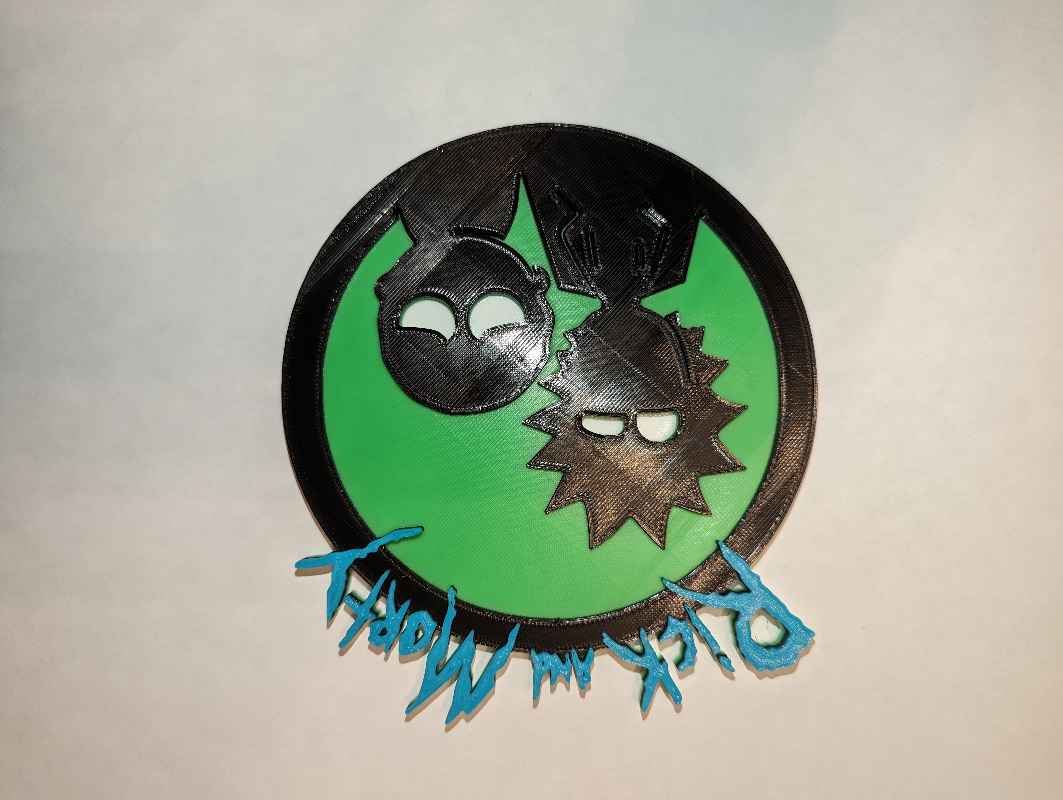 Rick and Morty Sign