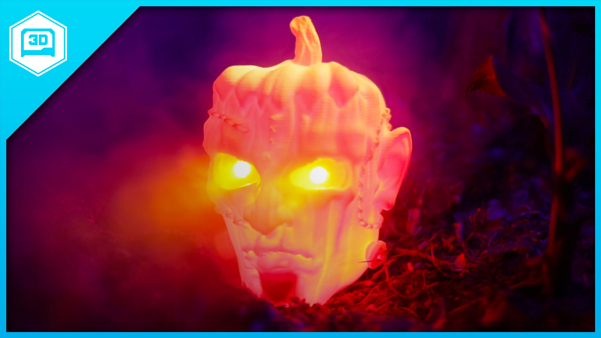 Pumpkinstein's Monster Hallowed for LED Eyes