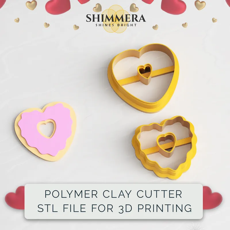 Polymer Clay Cutter set of 6, Donut Clay Cutter, Polymer clay Earring  cutter