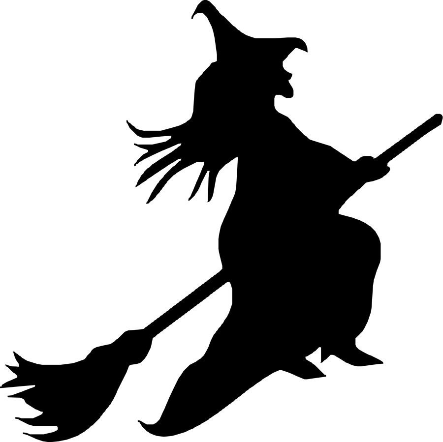 Broomstick witch
