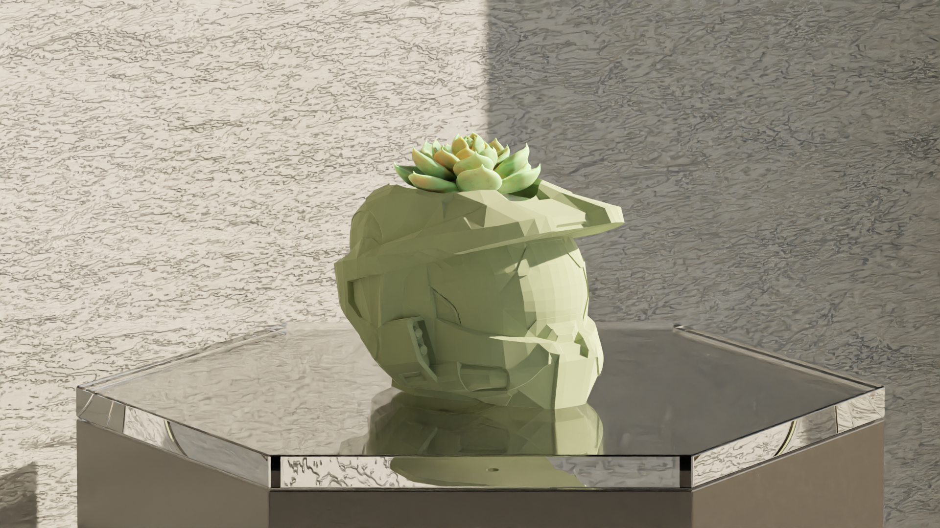 Master Chief - Halo Pot Plant