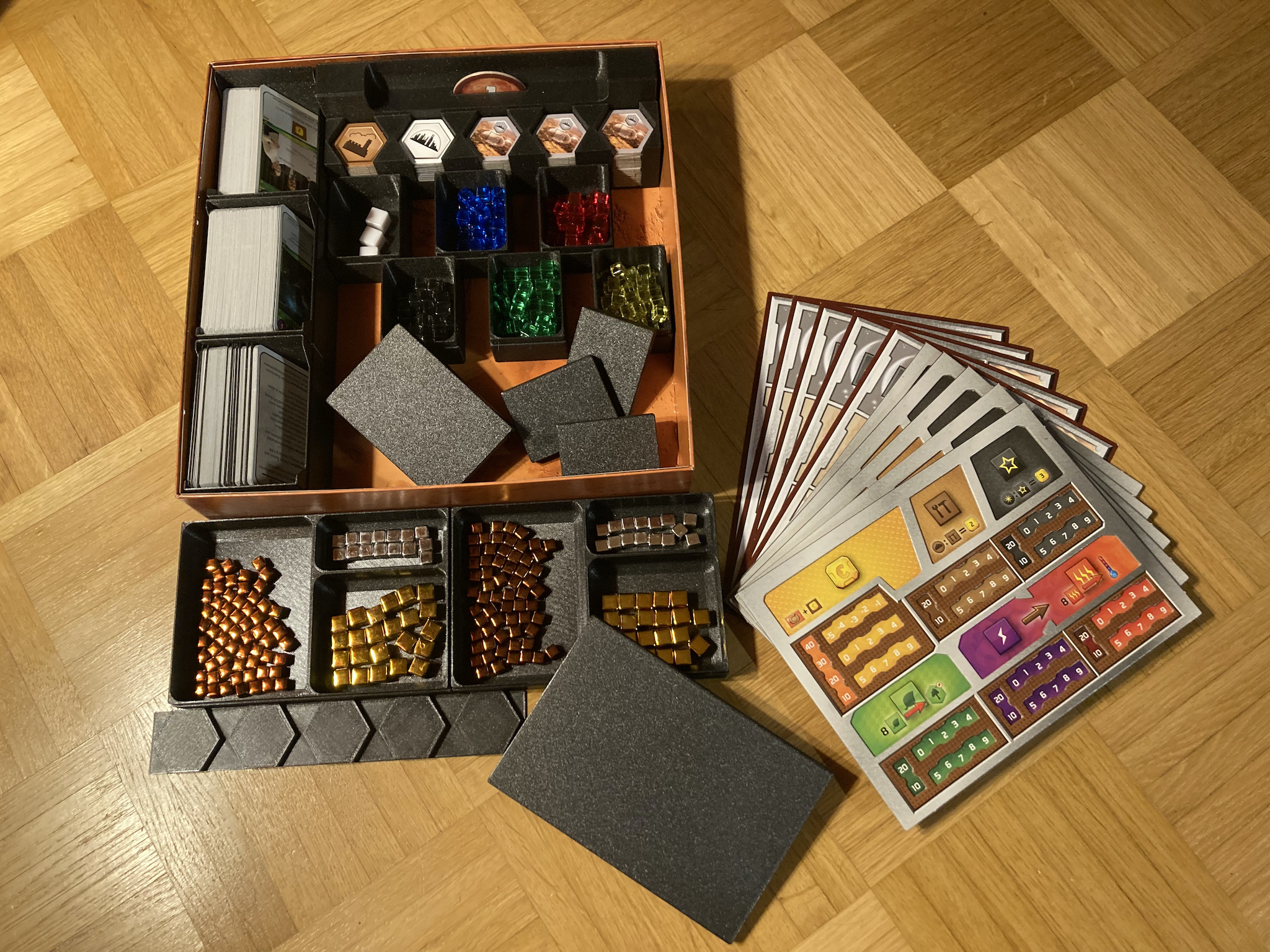 Miniatura 5 do modelo 3D Terraforming Mars board game insert