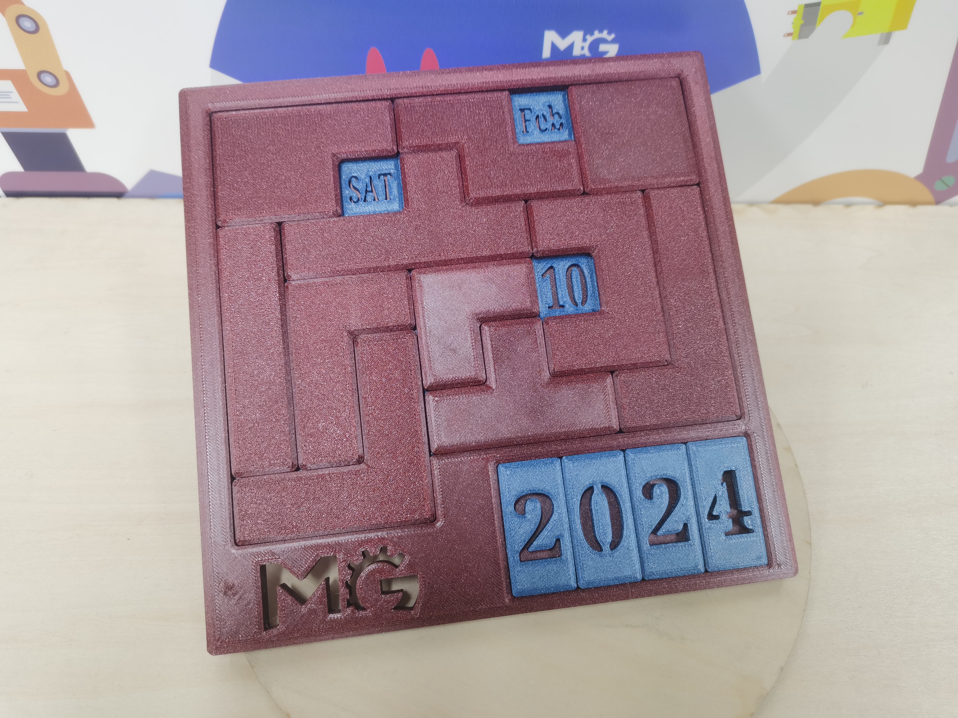 Every day puzzle 2024 (without AMS)