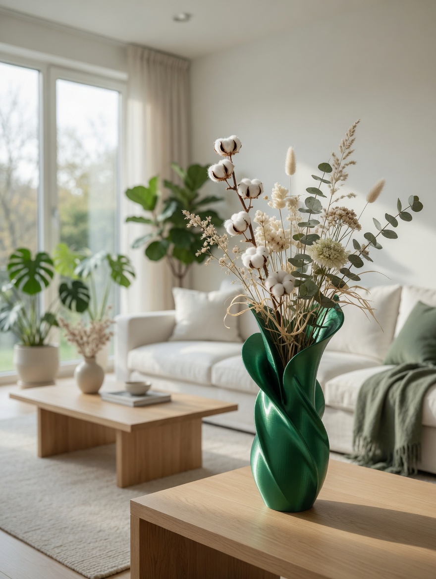 Modern Organic Vase — miniatura 4