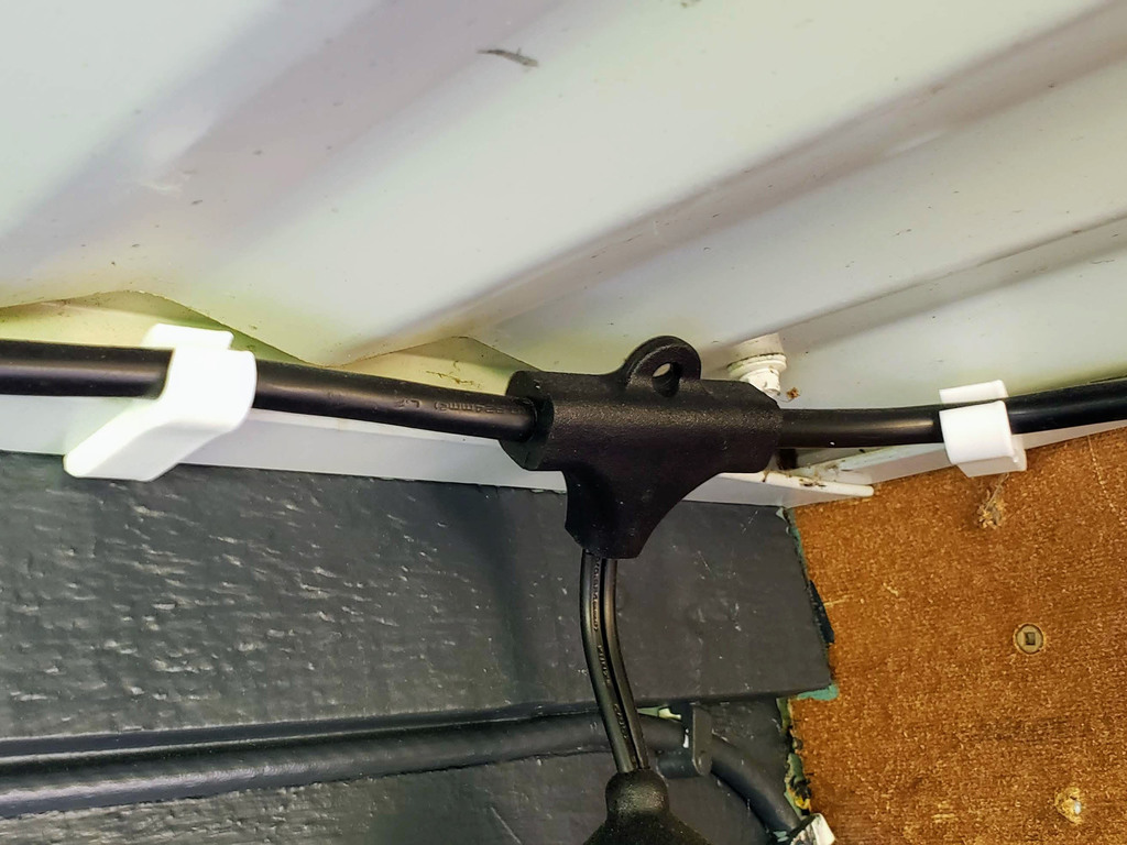 LED String Light Edge Trim Cable Clip